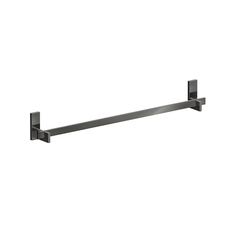 Axor Universal Rectangular Towel Bar, 32" in Polished Black Chrome 42683330