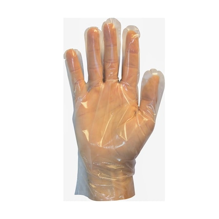 Safety Zone Polyethylene Gloves - Clear, Sm - Case of 1000 GDCP-SM
