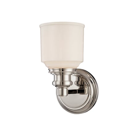 Hudson Valley Lighting Windham 1 Light Bath And Vanity 5.25 In. Satin Nickel 3401-SN