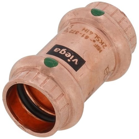 Viega ProPress couplingNo stop P1 0.5 P2 0.5 copper 78172