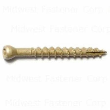 Saberdrive 51667 Screw, No 8 in Thread, 1-5/8 in L, Trim Head, 208 PK M51667