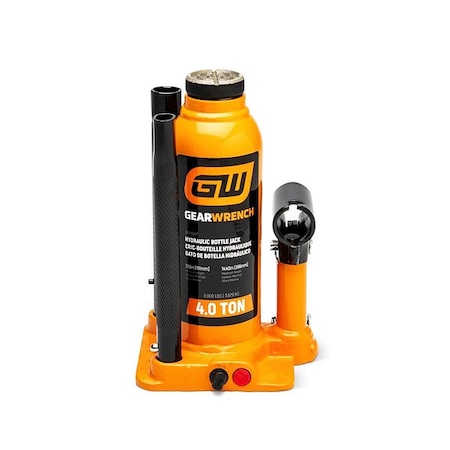Gearwrench Hydraulic Bottle Jack, 4 ton GWHBJ4T