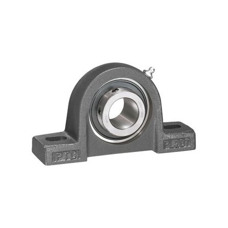 Iptci Pillow Block Ball Bearing Mounted Unit, Cast Iron Housing Material, 20 mm Dia UCPL204-20MM