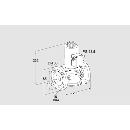 Honeywell Kromschroder VLV, SOLND, GAS, VG 65F02NT33DMVZ KS85272880