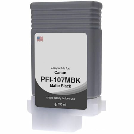 Clover Imaging Group WF Non-OEM New Matte Black Wide Format Ink Cartridge WCPFI107MB