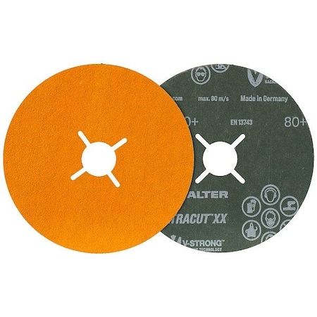 Walter Flap Discs, 4 1/2" dia., PK10 15I454