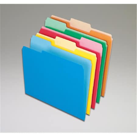 Esselte Tops Products  Oxford 100Ct Assort Color Top File Folders ESS15213ASST