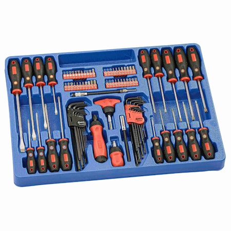 Genius Tools 86 Piece Screwdriver & Bit Set MS-086