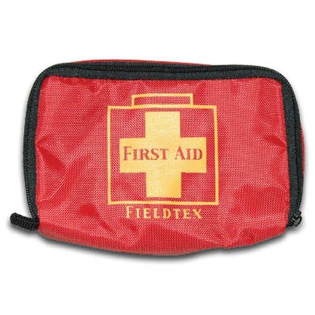 Fieldtex Compact First Aid Kit with Supplies, Red 911-90701-11900