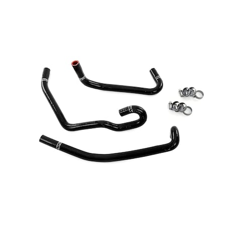Hps Performance High Temp Reinforced Silicone Heater Coolant Hose Kit, Black,  57-2141H-BLK