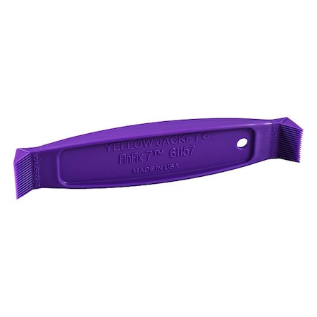 Yellow Jacket Fin Comb, Nylon, 12 1/2 in L, Double-Head 61157