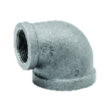 Anvil 3/8 in. FPT X 1/4 in. D FPT Black Malleable Iron 90 Degree Elbow 8700124459