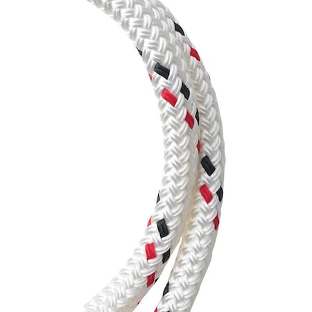 Baron Rope, 1/2 in Dia, 100 ft L, Polyester 58116