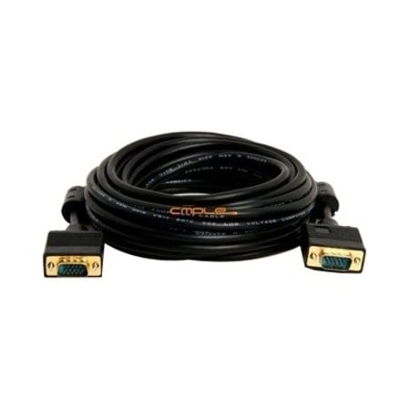 Cmple 314-N SVGA Super VGA M-M Monitor Cable with ferrites- Gold Plated -50FT 314-N