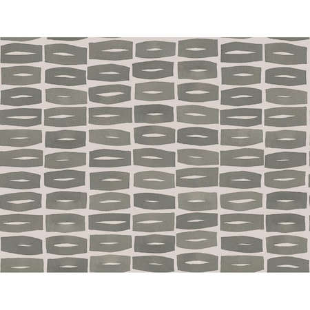 York Wallcoverings Modernist Motif Carbon Black Wallpaper ZM2865