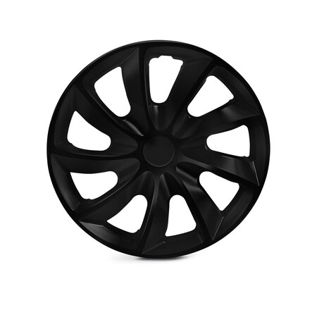 Altertrim 15 in Univ Hubcaps, Snap-On, (Blk Matte), 4PK CHB-5084-BP-15