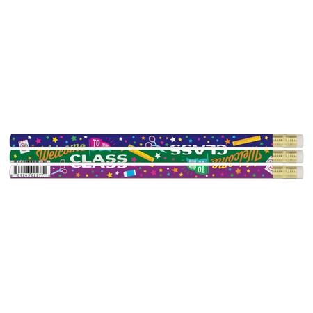 Musgrave Pencil Co Welcome To Our Class Motivational Pencils, 144PK MUS2277D