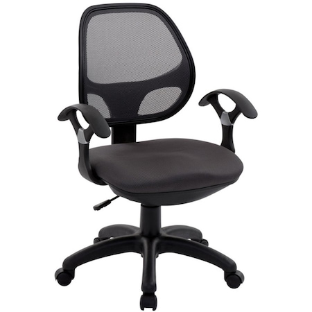 Techni Mobili RTA-0097M-BK Mid-Back Mesh Task Chair - Black RTA-0097M-BK
