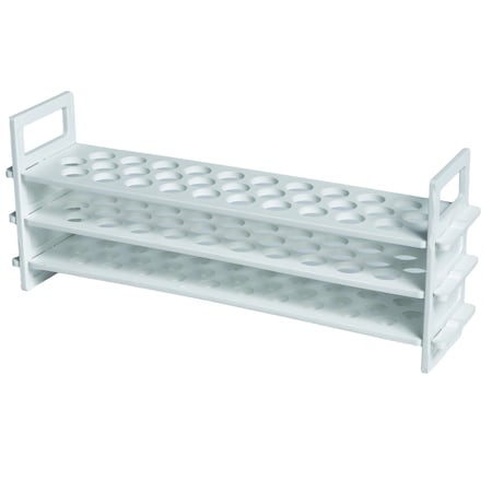 United Scientific Plastic Test Tube Racks, 3-Tier, 16, PK 2 77707