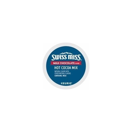 Swiss Miss K-Cup Milk Chocolate Hot Cocoa, Powder, 22PK 5000345150