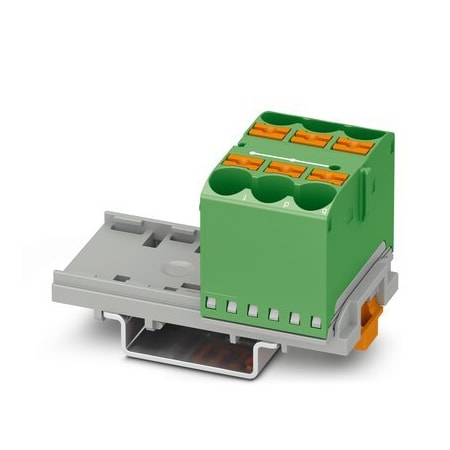 Phoenix Contact PTFIX 6X10/S-NS35 GN Distribution block 1082407