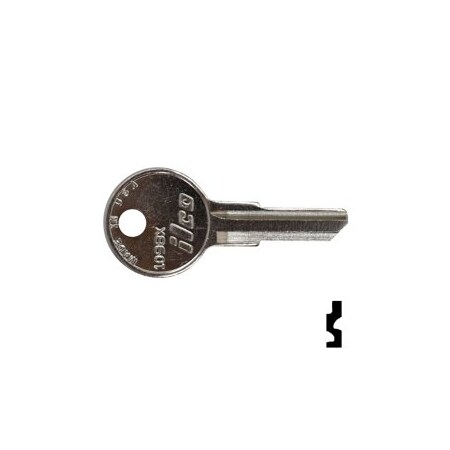Ilco Unican GM Key Blanks B4, 10PK 1098X