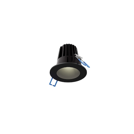 Dals Lighting Element 2-Inch Round Indoor/Outdoor Regressed  Down Light RGR2-CC-BK