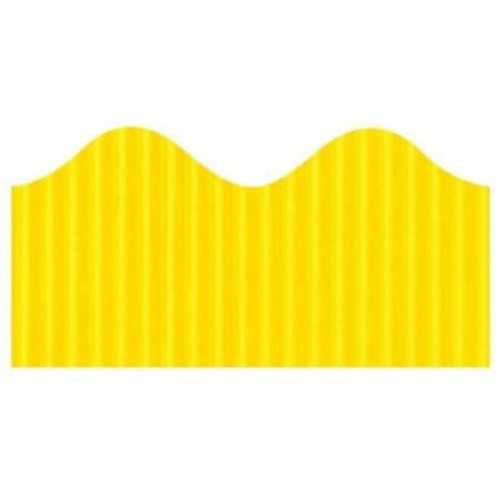 Pacon Corporation Pacon Bordette Decorative Border, 2 1/4" x 50' Roll, Canary 37086