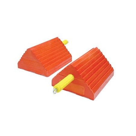 Toro 15-Ton Polyurethane Wheel Chock, 15 Ton GVW, Fits 27-32" Tire Diameter. WC-UO500