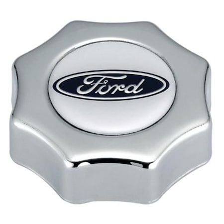 Ford Aluminum Screw-in Oil Fill Cap with  Oval Logo FRD302-230