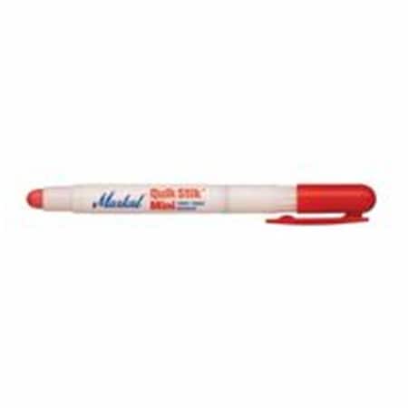Markal Quik Stik Twist Solid Paint Marker Mini Red Bullet 434-61128