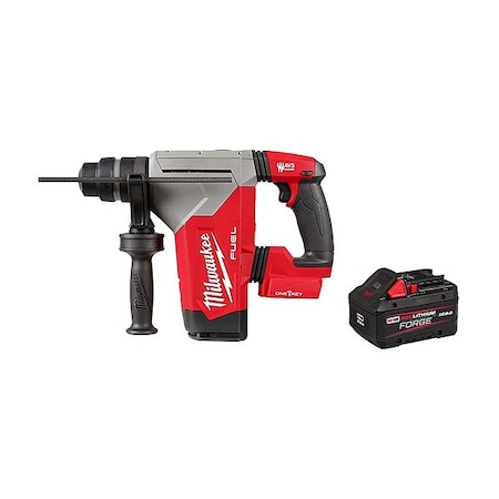 Milwaukee Tool M18 FUEL Rotary Hammer +FORGE8.0 Battery 2915-20, 48-11-1881