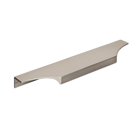 Amerock Extent 8-9/16 in 217 mm Center-to-Center Satin Nickel Cabinet Edge Pull BP36753G10