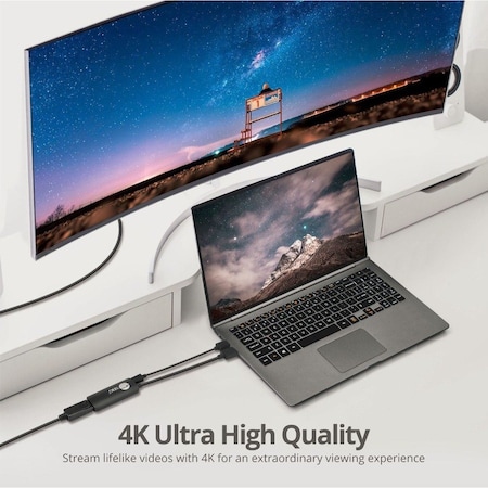 Siig HDMI TO DISPLAYPORT 1.2 4K 60HZ ADAPTER CB-H21811-S1