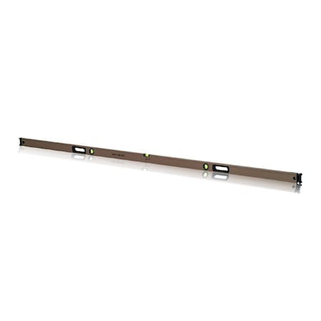 Spec Ops 96in Magnetic Box Beam Level, Tourniquet Bungee System, 33% Larger Block Vials, Aluminum SPEC-LEVEL96M
