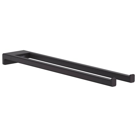 Hansgrohe AddStoris Dual  Towel Bar in Matte Black 41770670