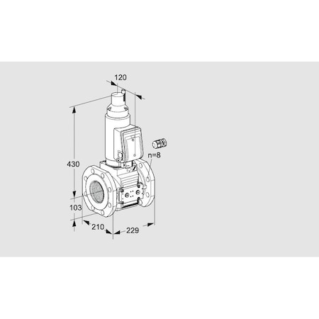 Honeywell Kromschroder VAS8100F05LWGR3E/PP/MM KS88206715