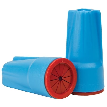 King Innovation Gardner Bender Wire Connector, Aqua Blue/Red 62210