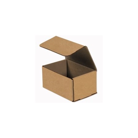 Bubblefast 50-6 x 4 x 3'' Kraft Corrugated Mailers, 50PK BFM643K