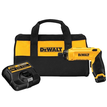 Dewalt Cordless Screwdriver Kit, 12-1/2In DCF680N1