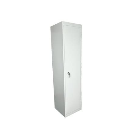 Steel Cabinets Usa Utility Storage Cabinet, 72 in H, 18 in W, 18 in D, White, 4 Shelves FS-18-W