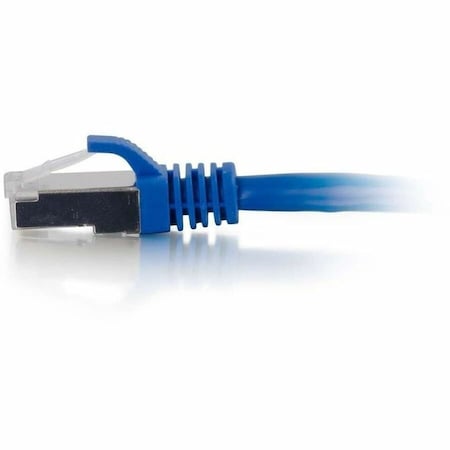 C2G 6IN CAT6 SNAGLESS STP CABLE-BLU 980