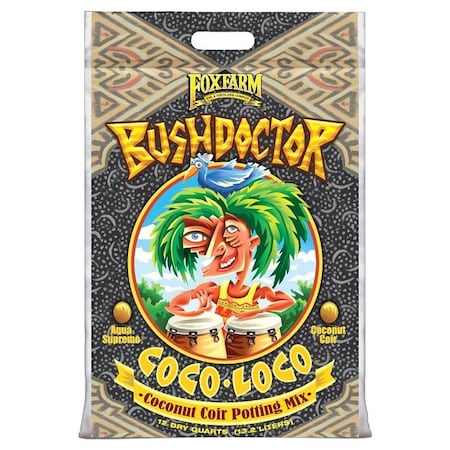 Bush Doctor Coco Loco Potting Mix, Brown, 12 qt CL12QT