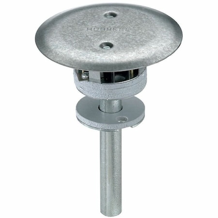 Hubbell Wiring Device-Kellems Flush Furniture Feed Series, Three Service 3" Fitting PT73SD