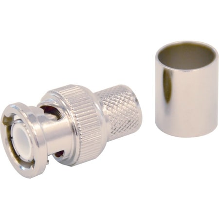 Dolphin Components Cable Coupler, BNC/Male, RG8/11 Coax, PK10 DC-MC88-26