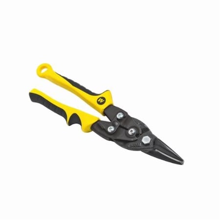 Crescent WISS EDGE AVIATION SNIP, 18 GA LOW CARBON ROLLED STEEL CUTTING, 1 3/8 IN L OF CUT M3X