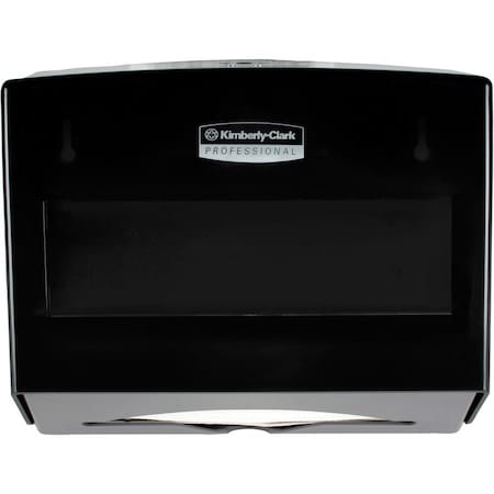 Scott Scottfold Folded Towel Dispenser (09215), Black, 10.75" x 9.0" x 4.75" (Qty 1) 09215