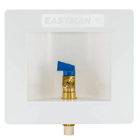 Ez-Flo Eastman Ice Maker Outlet Box, BrassPolystyrene 60234/39165
