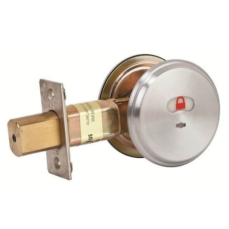 Dormakaba Dormakaba Commercial Hardware Deadbolt - Indicator with 2-3/4in Backset and ASA Strike Satin QDB285626478S
