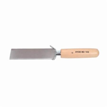 Hyde Square Point Knife, 4 in L x 1 in W, Carbon Steel Blade 60510